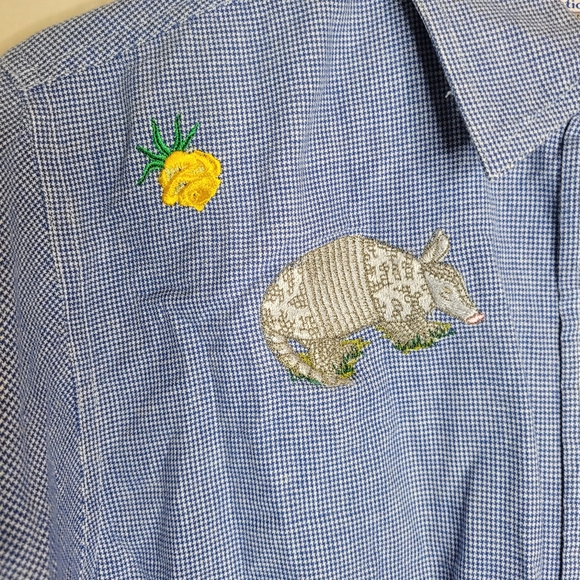 baw athletic wear Tops Vintage Texas Shirt Embroidery Details